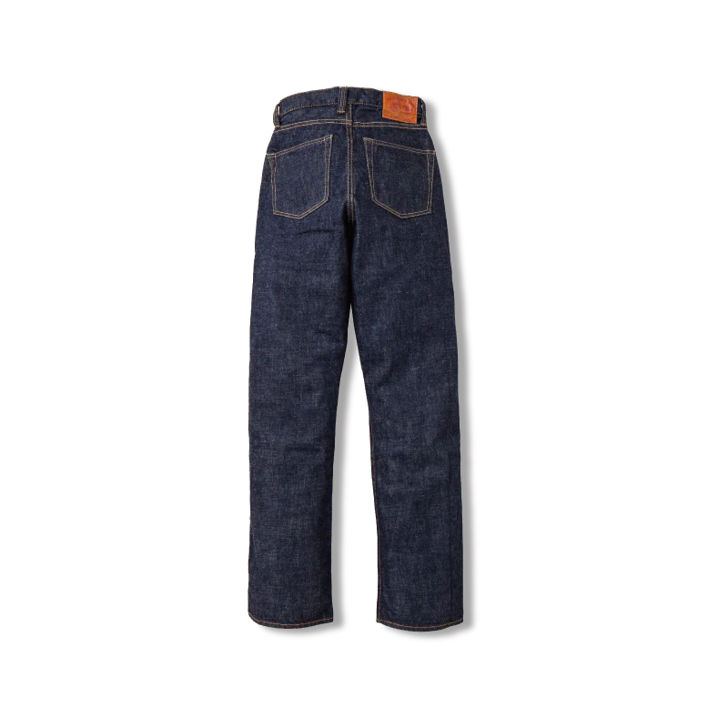 0107-21 Womens Wide Straight Monroe Denim - INDIGO