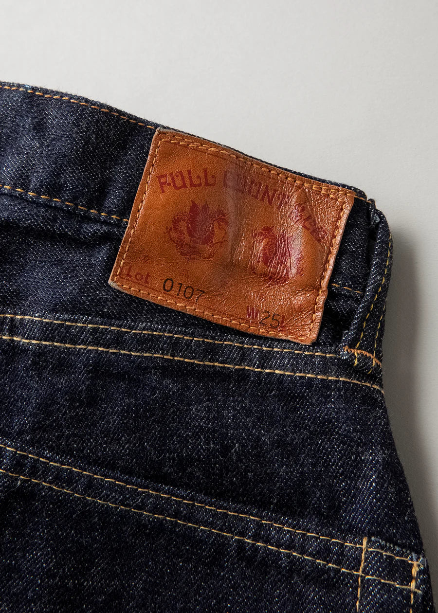 0107-21 Womens Wide Straight Monroe Denim - INDIGO