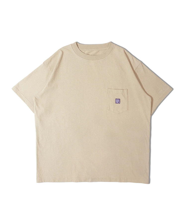 WORKERS POCKET TEE S/S - BEIGE