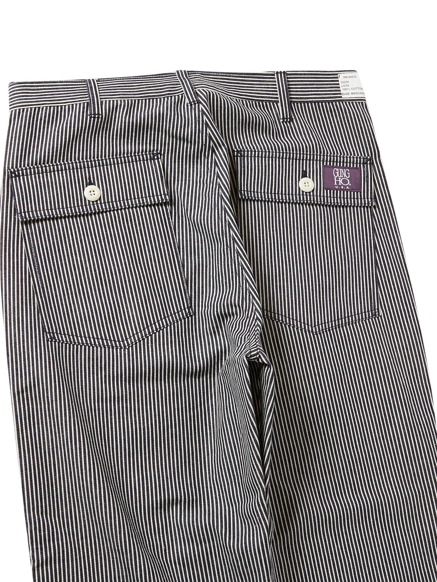 4POCKETS FATIGUE TROUSER - HICKORY