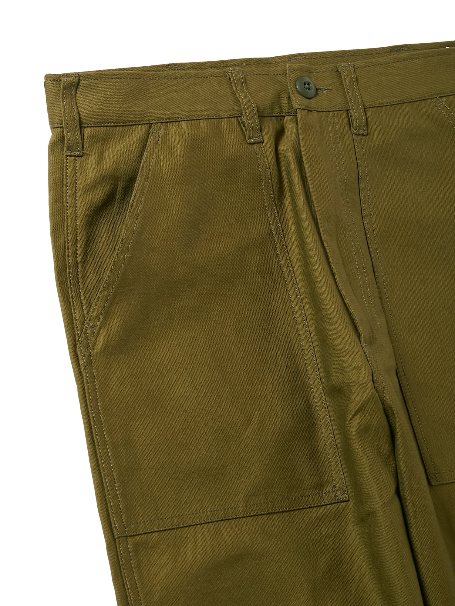 4POCKETS FATIGUE TROUSER - OLIVE