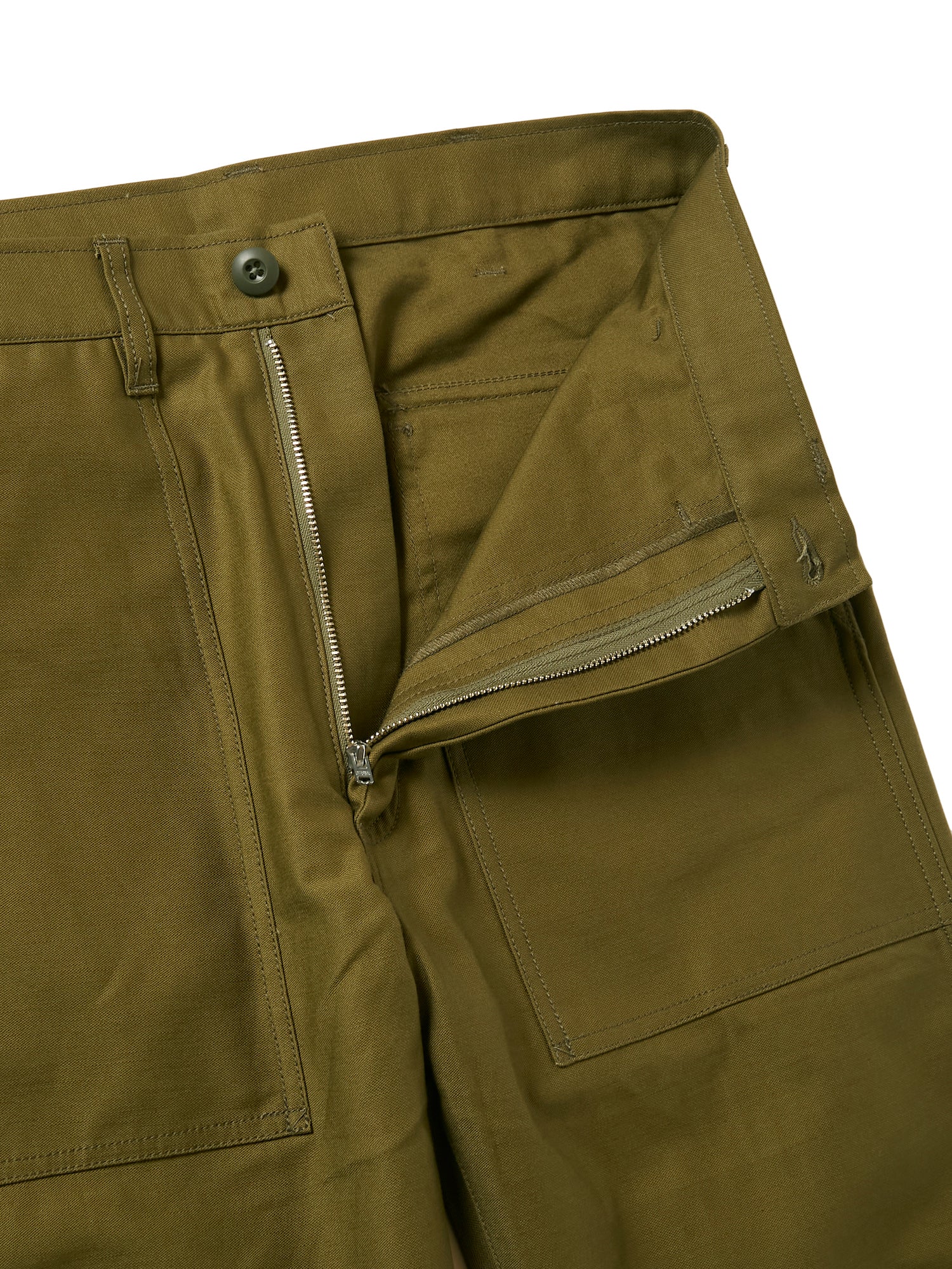 4POCKETS FATIGUE TROUSER - OLIVE