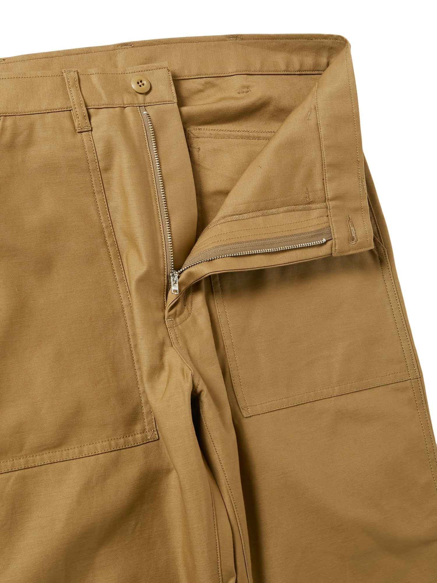 4POCKETS FATIGUE TROUSER - BEIGE