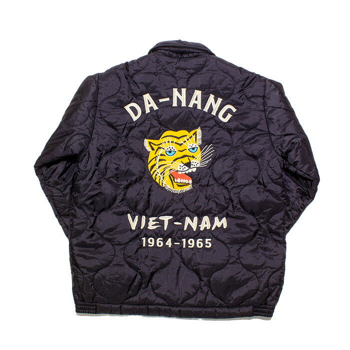 51511 NYLON VIETNAM JACKET (TIGER ) - BLACK