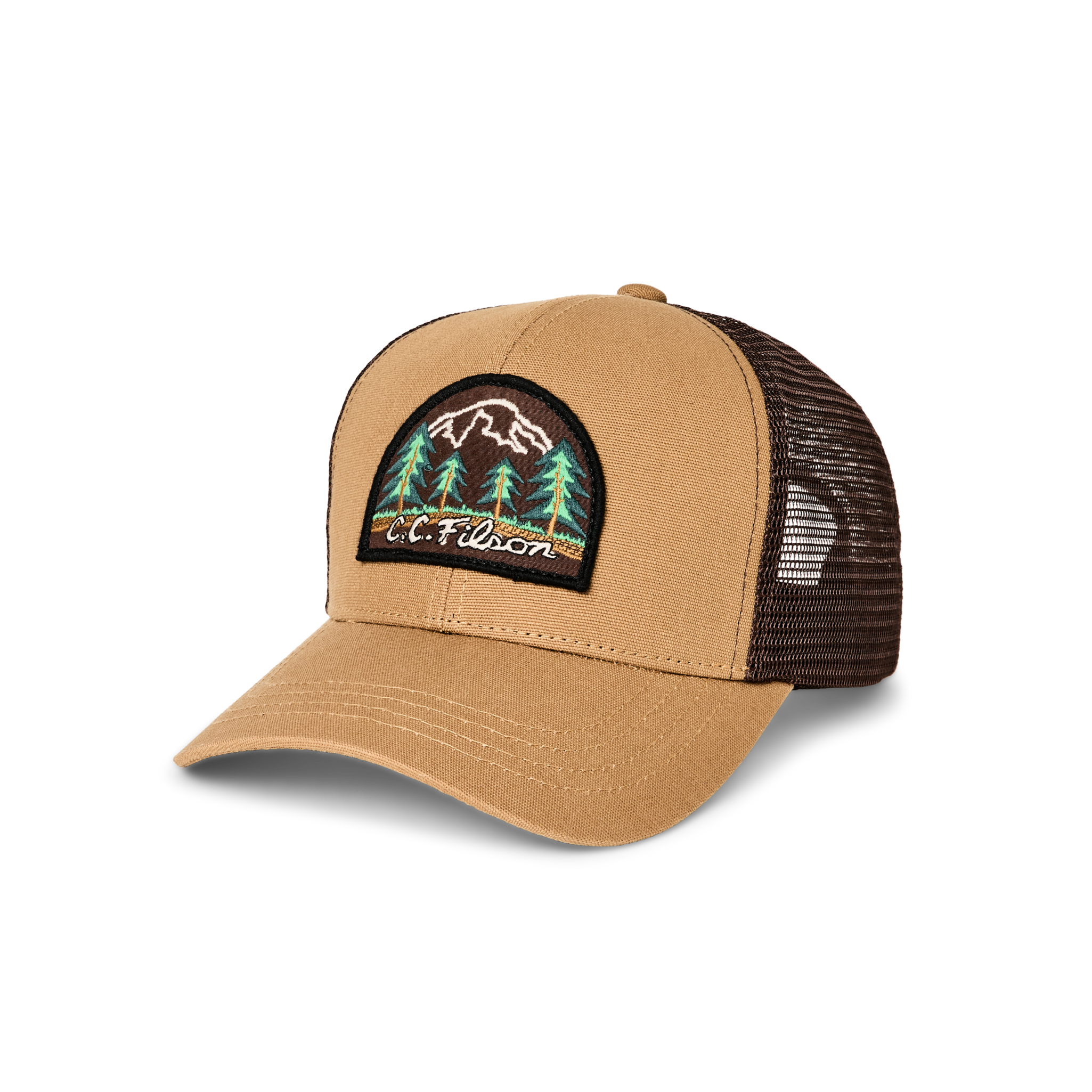LOGGER MESH CAP - WHEAT/WOOD