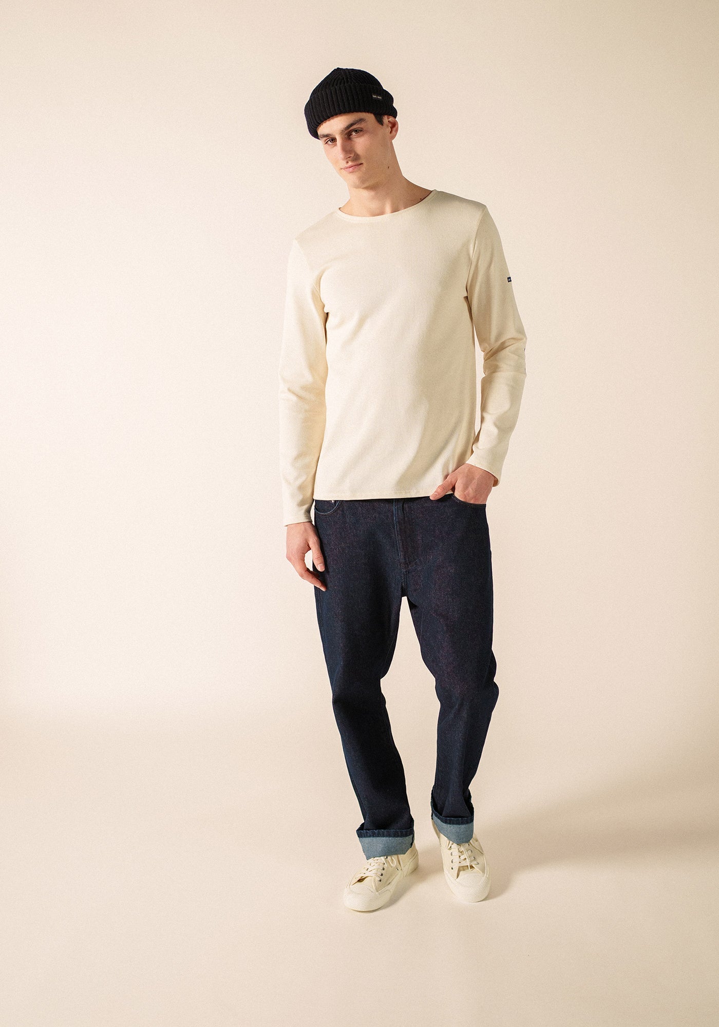 Merid Mod U Coud - ECRU/NAVY/ECRU