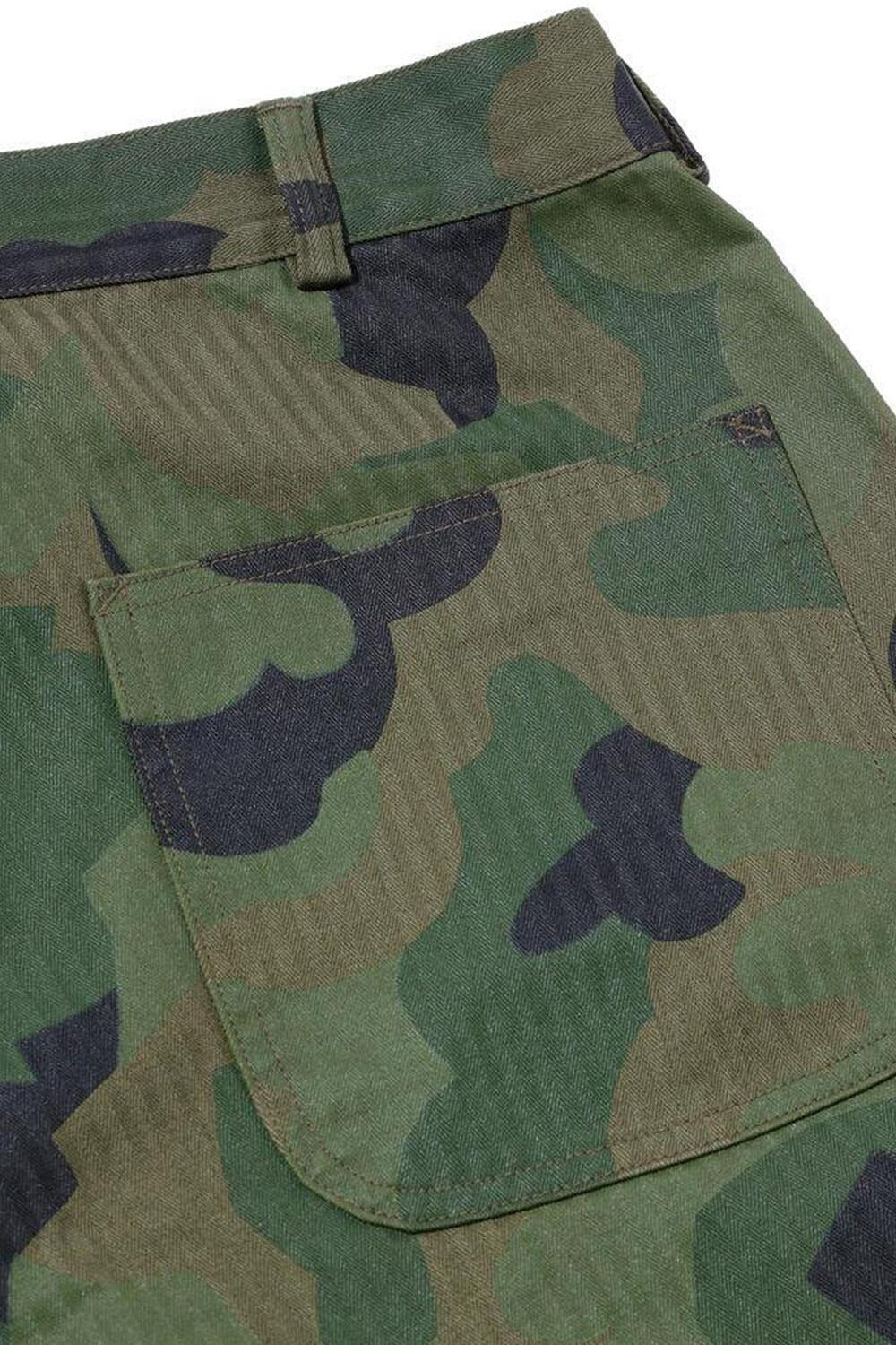 1236 USMC HBT P53 UTILITY PANTS FIRST-TIME - CAMOUFLAGE
