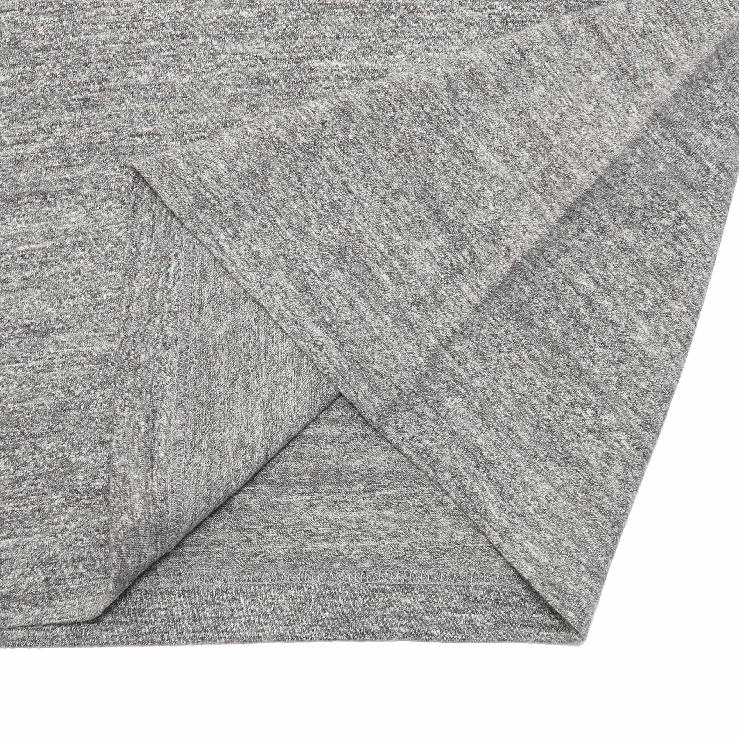 BR-26003 "TSURIAMI" CREW NECK S/S PRINT T-SHIRT (SPUNKY) - GRAY