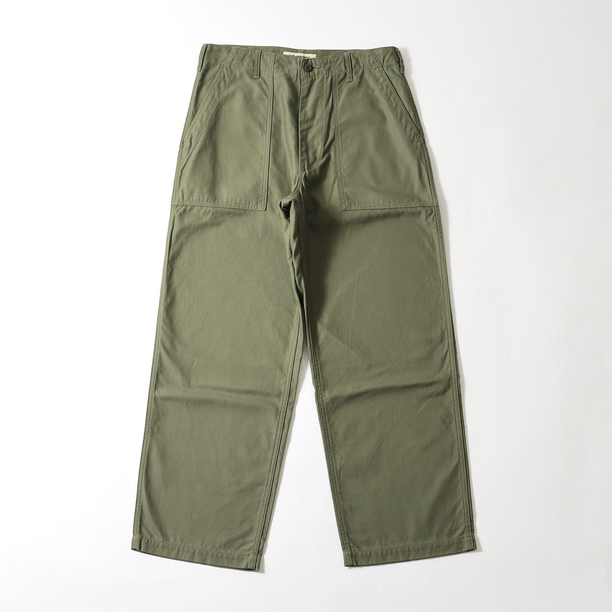 F0540 BAKER PANTS type2 - OLIVE