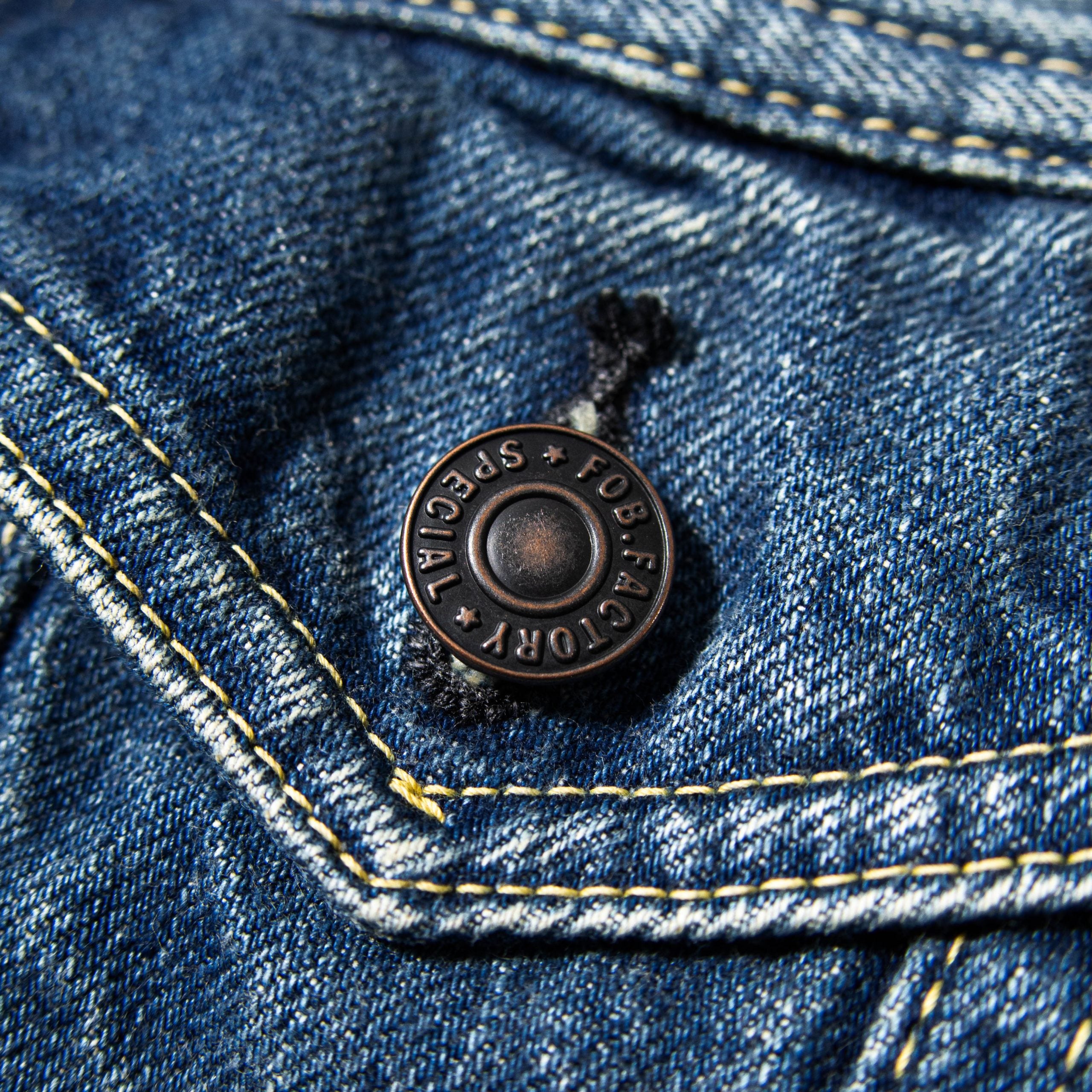 F2444 SELVEDGE DENIM 3rd JKT - INDIGO USED WASH