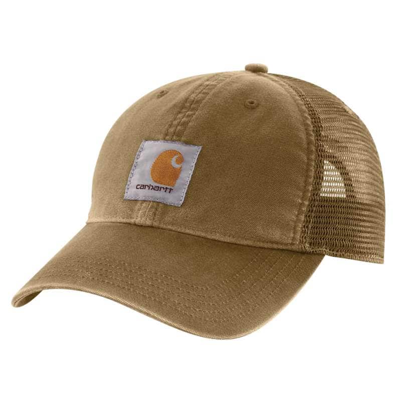 CANVAS MESH-BACK CAP - DARK KHAKI