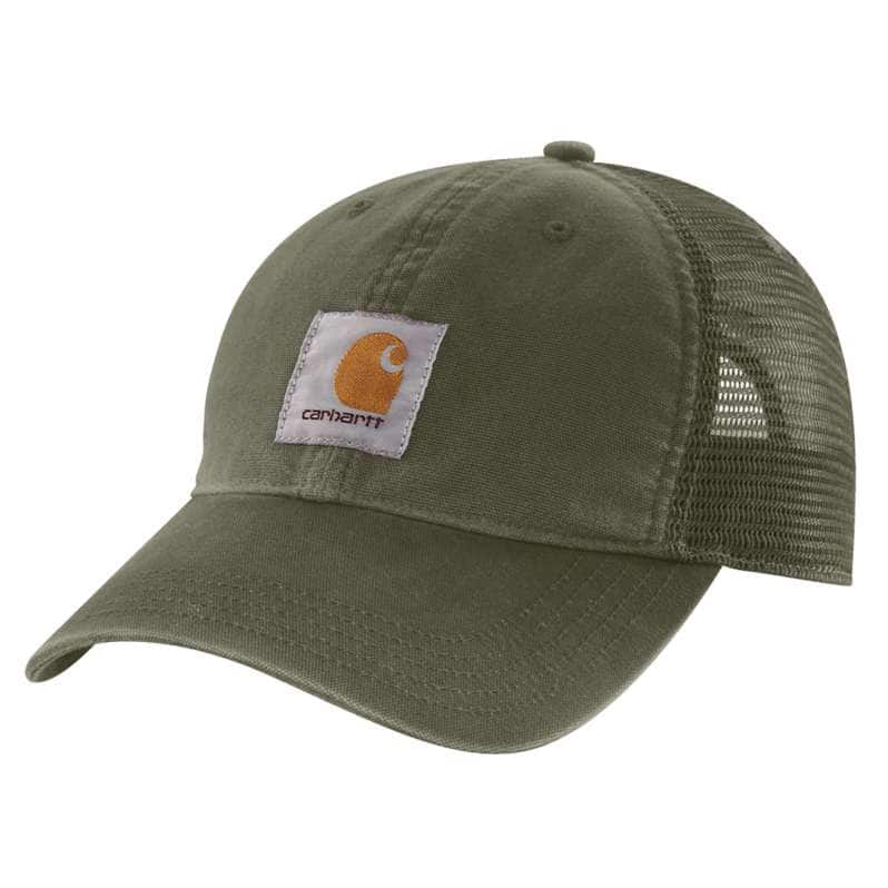 CANVAS MESH-BACK CAP - BASIL