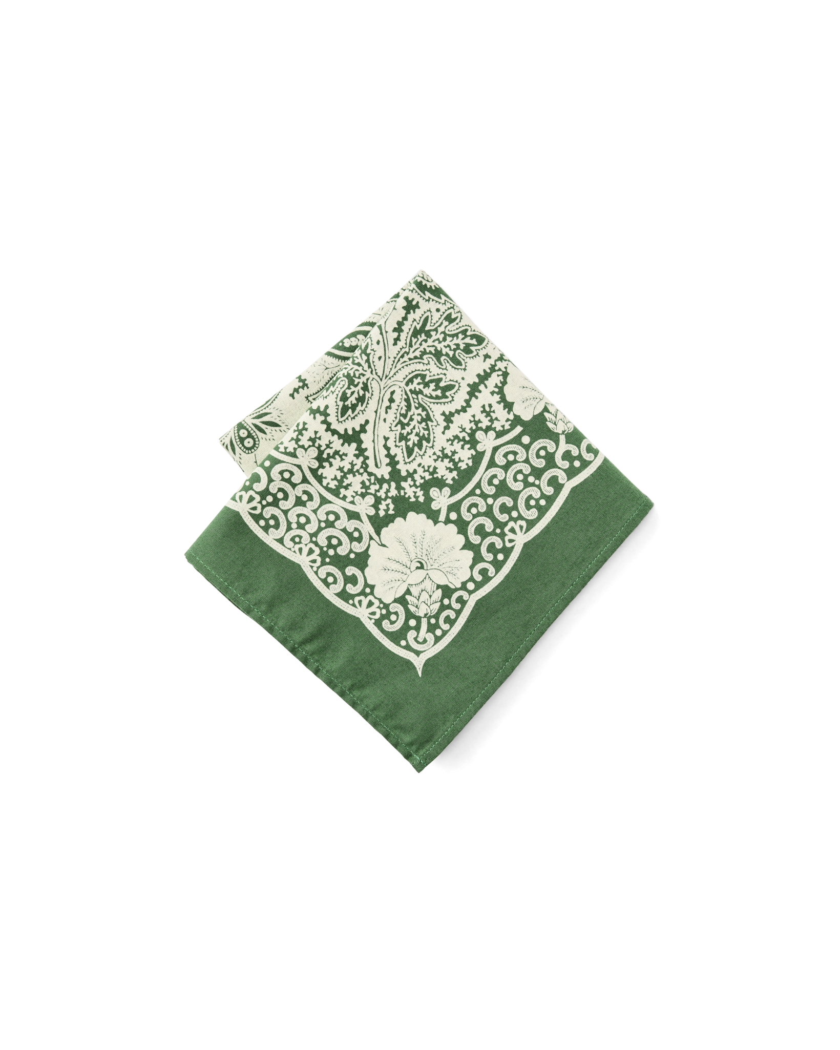 PAISLEY BANDANA - GREEN