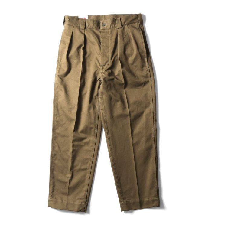 10141 FRENCH M-52 CHINO TROUSERS - OLIVE