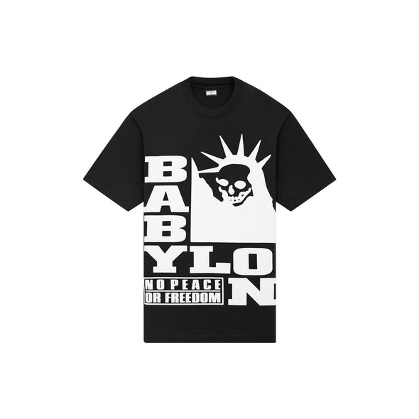 NO LIBERTY TEE S/S - BLACK