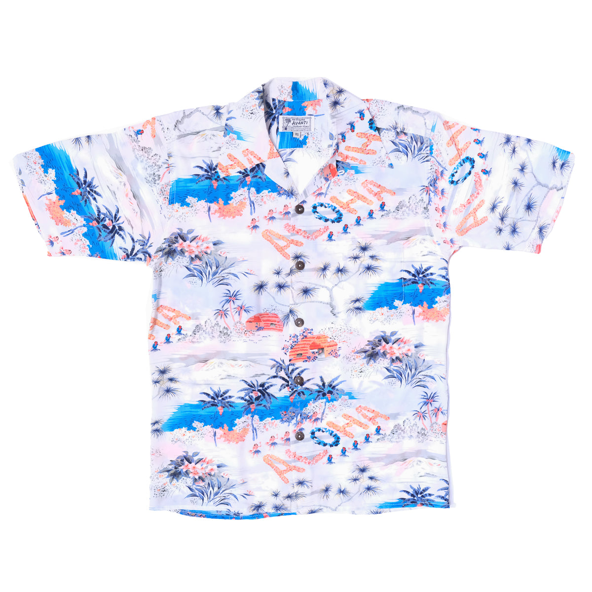 1018 ALOHA HAWAII - WHITE