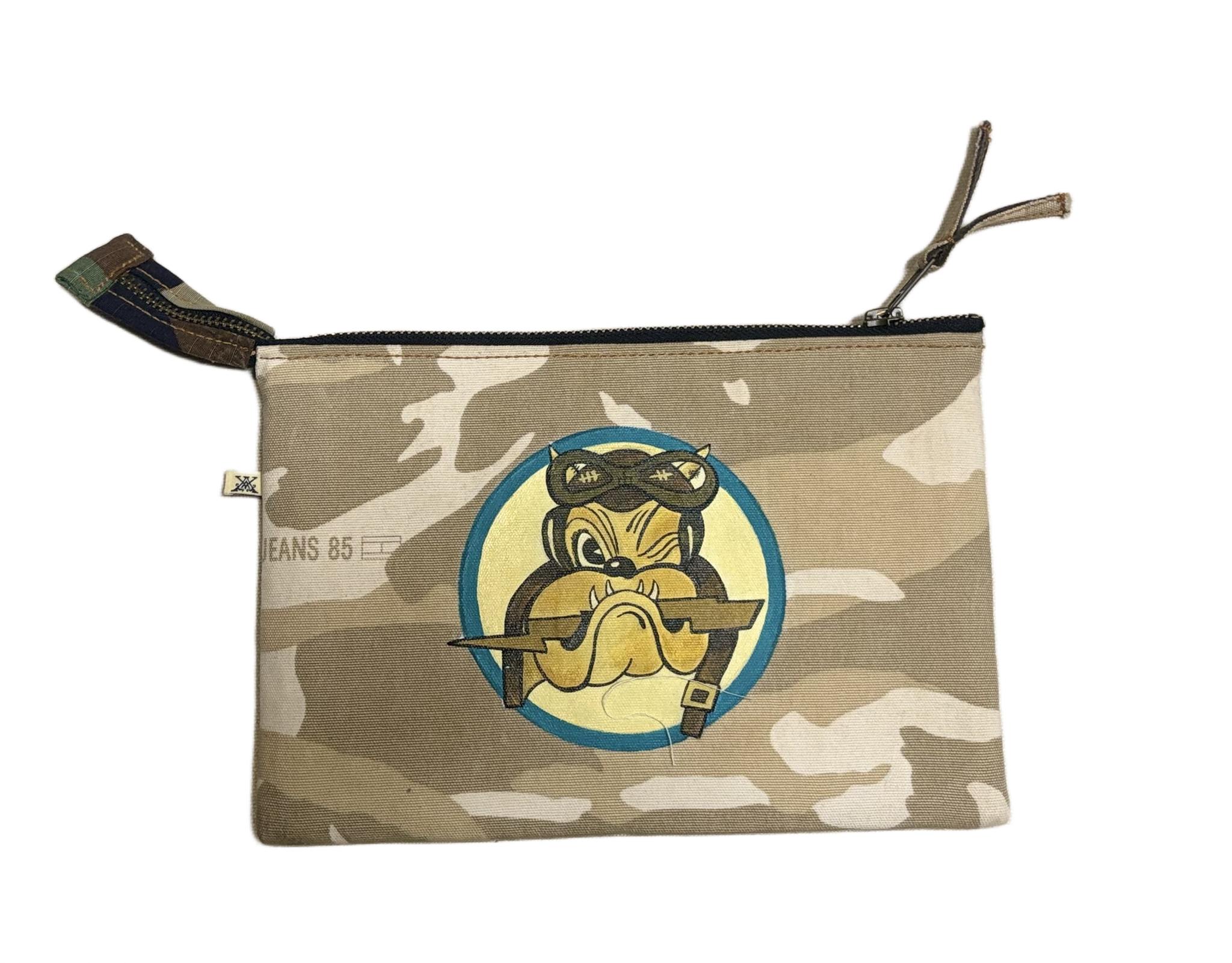 AK/PR/LOT2/ACC/025 Pouch Brando Sqd patch (Medium) - DESERT CAMO