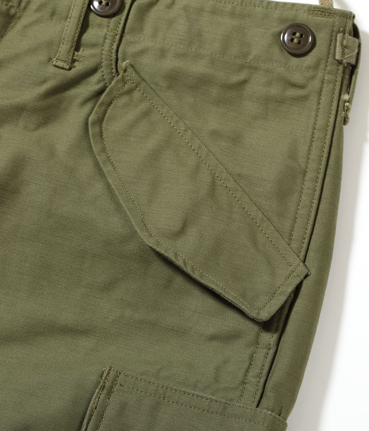 BR42529 TROUSERS SHELL FIELD M-1951 SHORT LENGTH - OLIVE