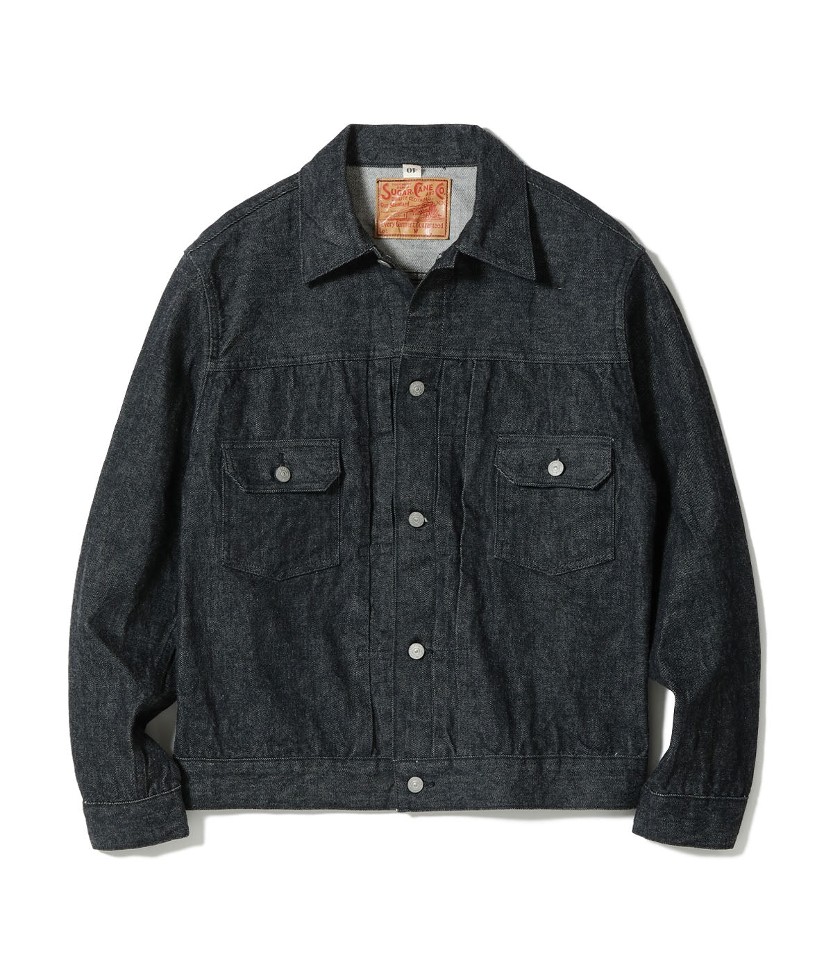 SC15650 14.25oz. BLACK DENIM JACKET 1953 MODEL - INDIGO