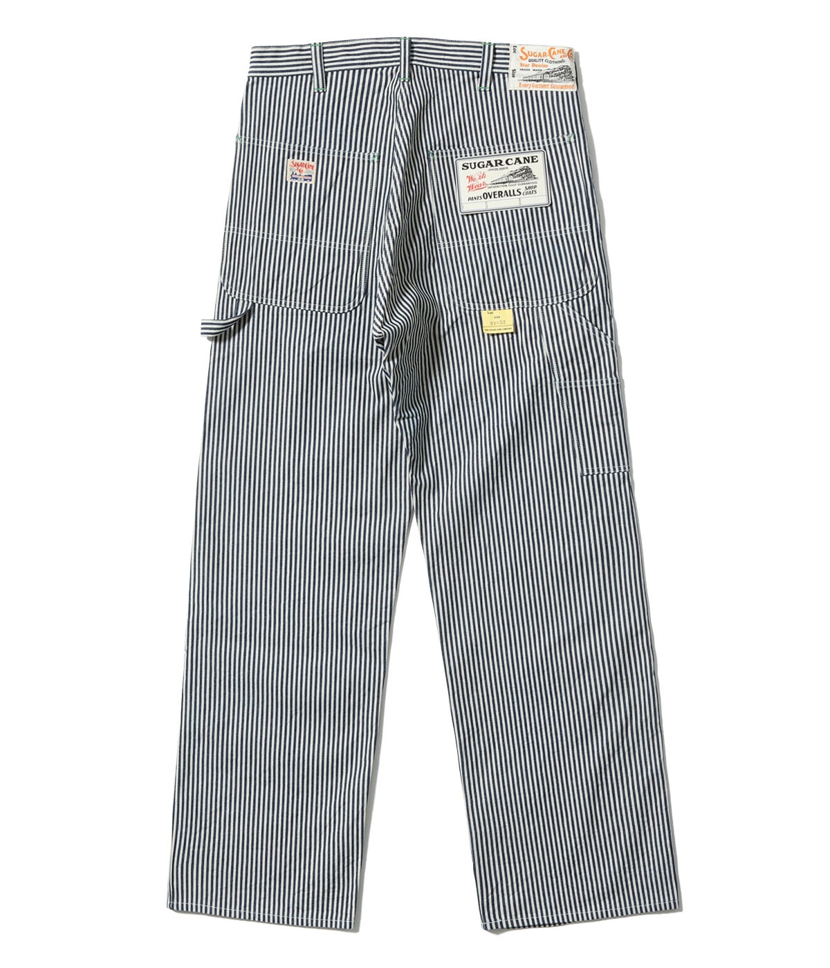 SC42496 11oz. HICKORY STRIPE WORK PANTS - HICKORY