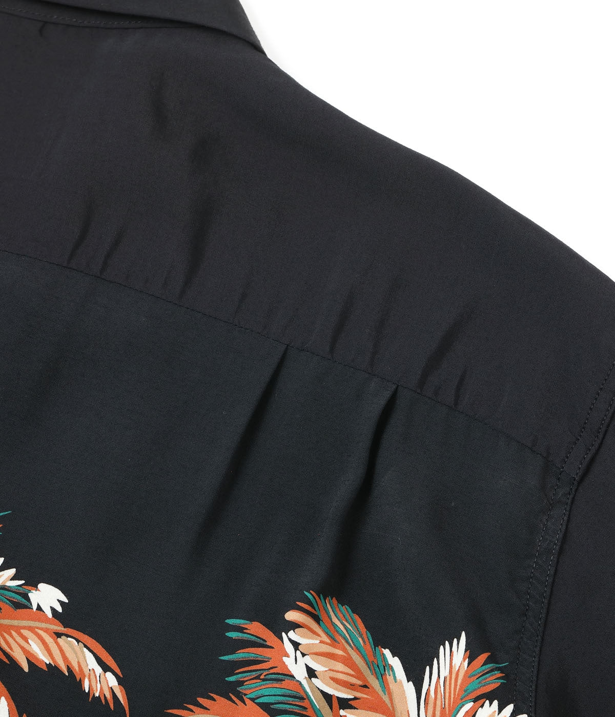 DK39448 DUKE KAHANAMOKU SPECIAL EDITION “PALM TREE” (SHORT SLEEVE) - BLACK