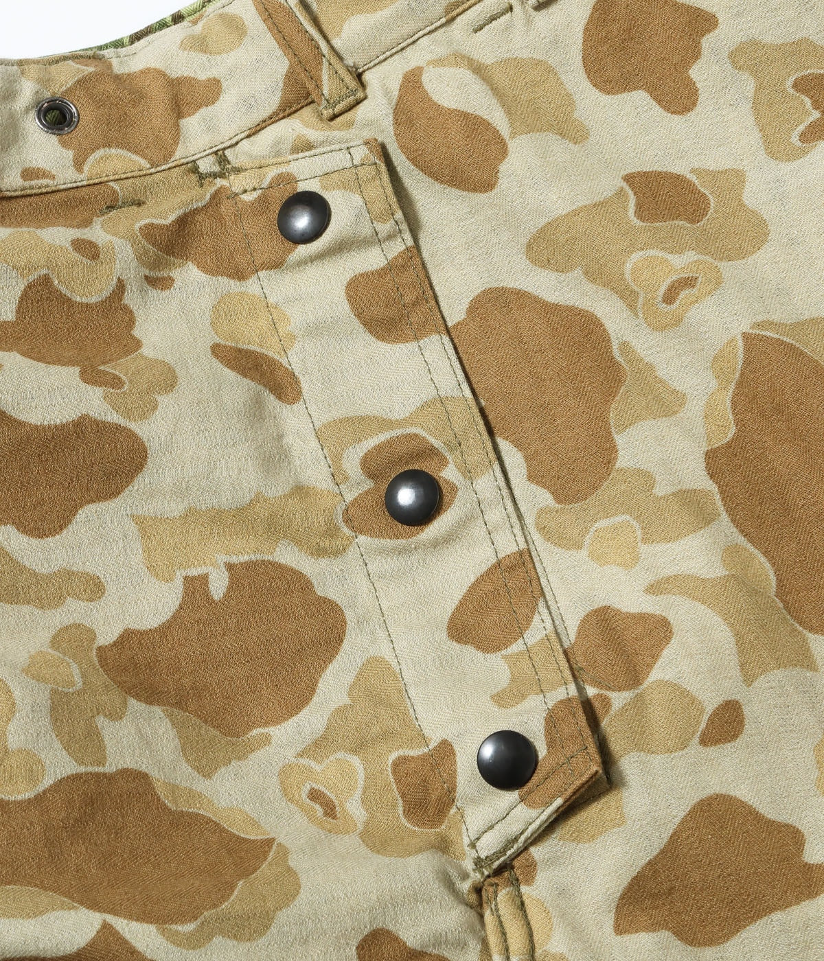 BR42634 US MARINE CORPS TROUSERS, HERRINGBONE, CAMOUFLAGED P-44 - CAMOUFLAGE