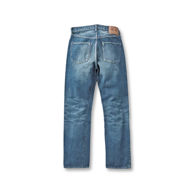 1102-Fade Straight Denim “Fade” - INDIGO