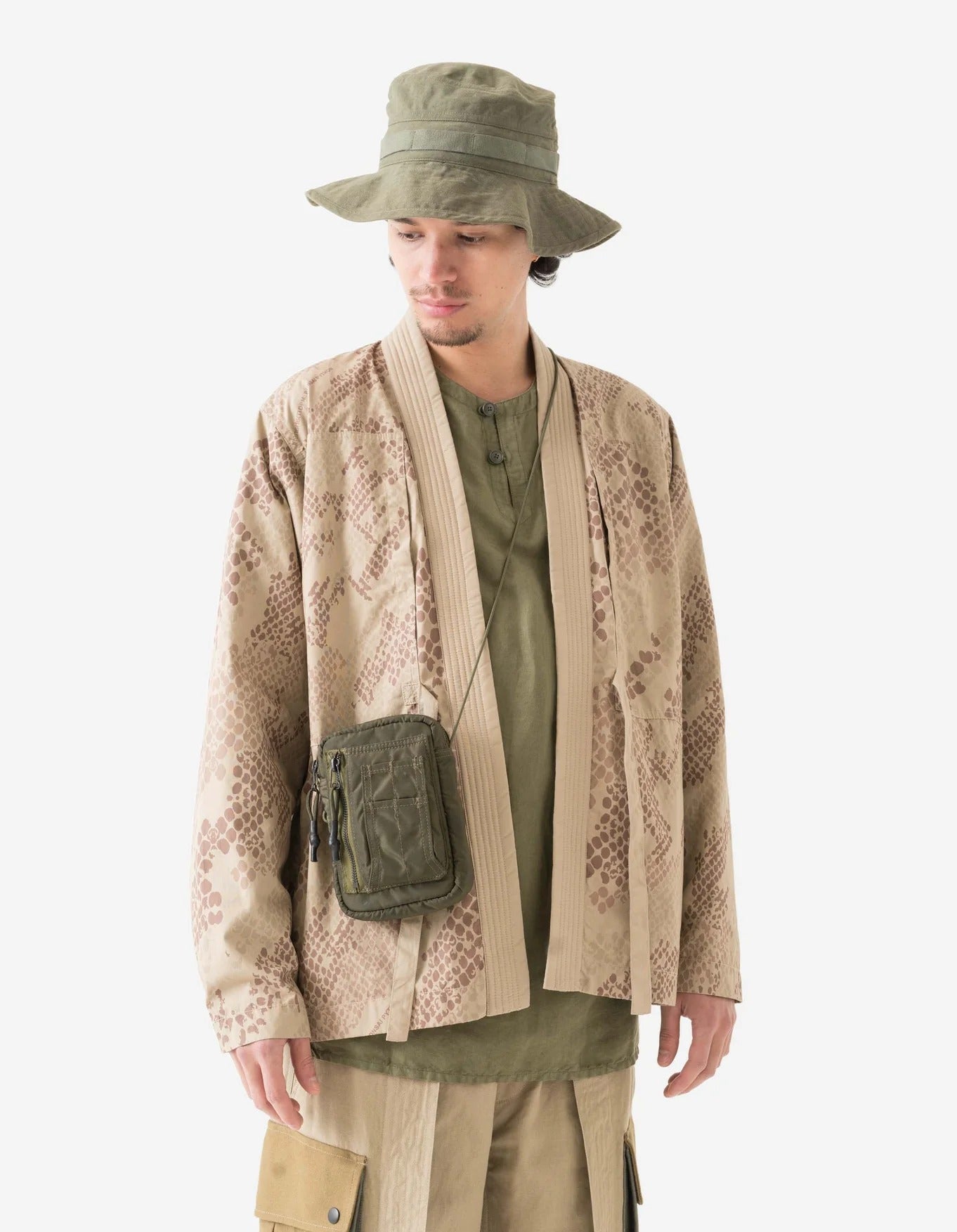 1117 MAHA MA POCKET POUCH - OLIVE