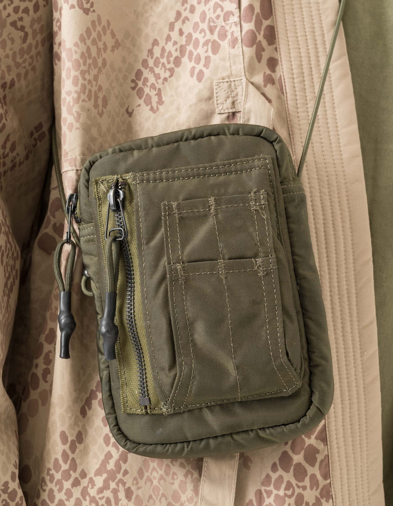 1117 MAHA MA POCKET POUCH - OLIVE