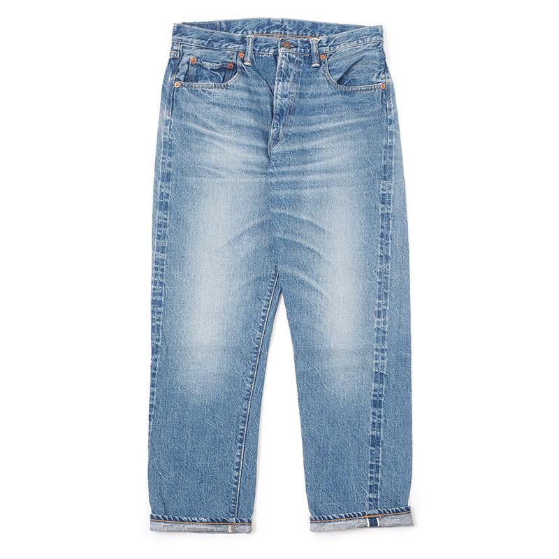 2ND-HAND 1105 (USED WASH LIGHT) - INDIGO DENIM