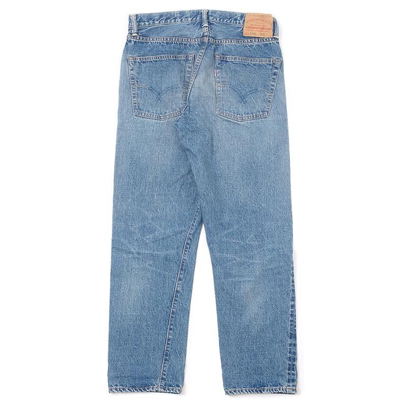 2ND-HAND 1105 (USED WASH LIGHT) - INDIGO DENIM
