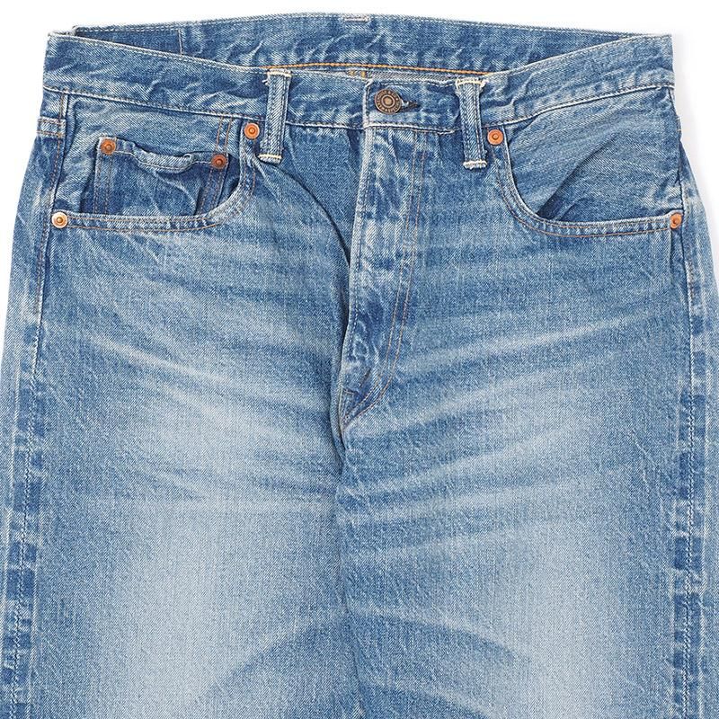 2ND-HAND 1105 (USED WASH LIGHT) - INDIGO DENIM