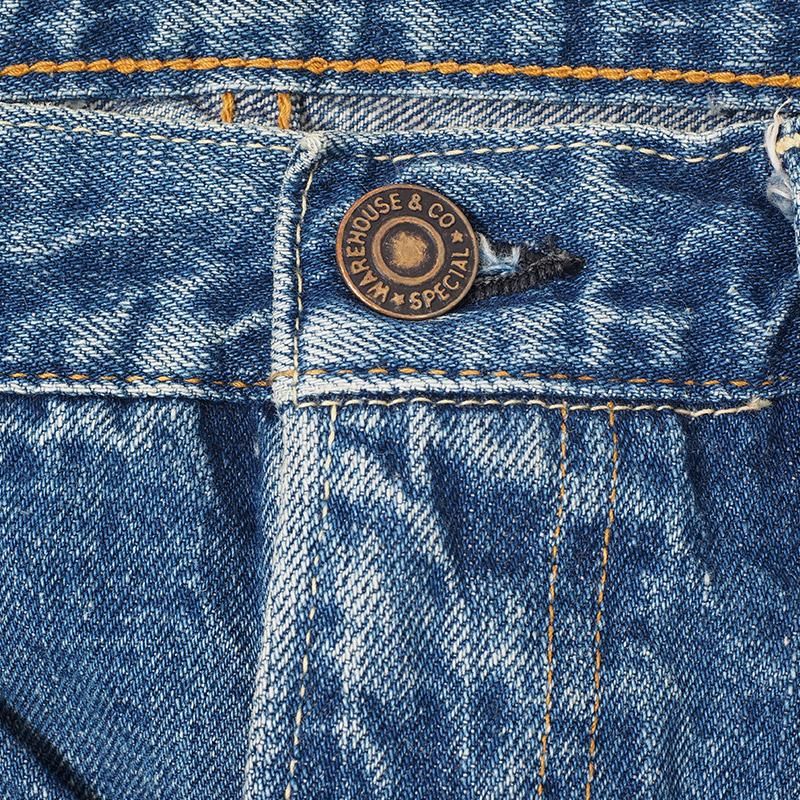 2ND-HAND 1105 (USED WASH LIGHT) - INDIGO DENIM