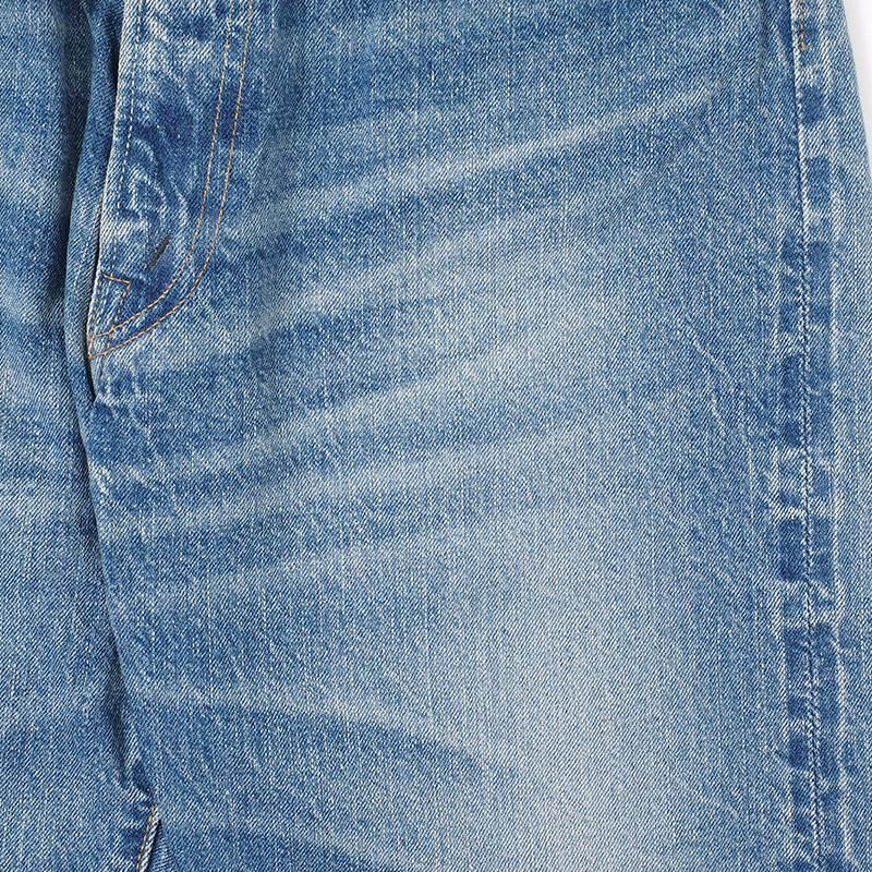 2ND-HAND 1105 (USED WASH LIGHT) - INDIGO DENIM
