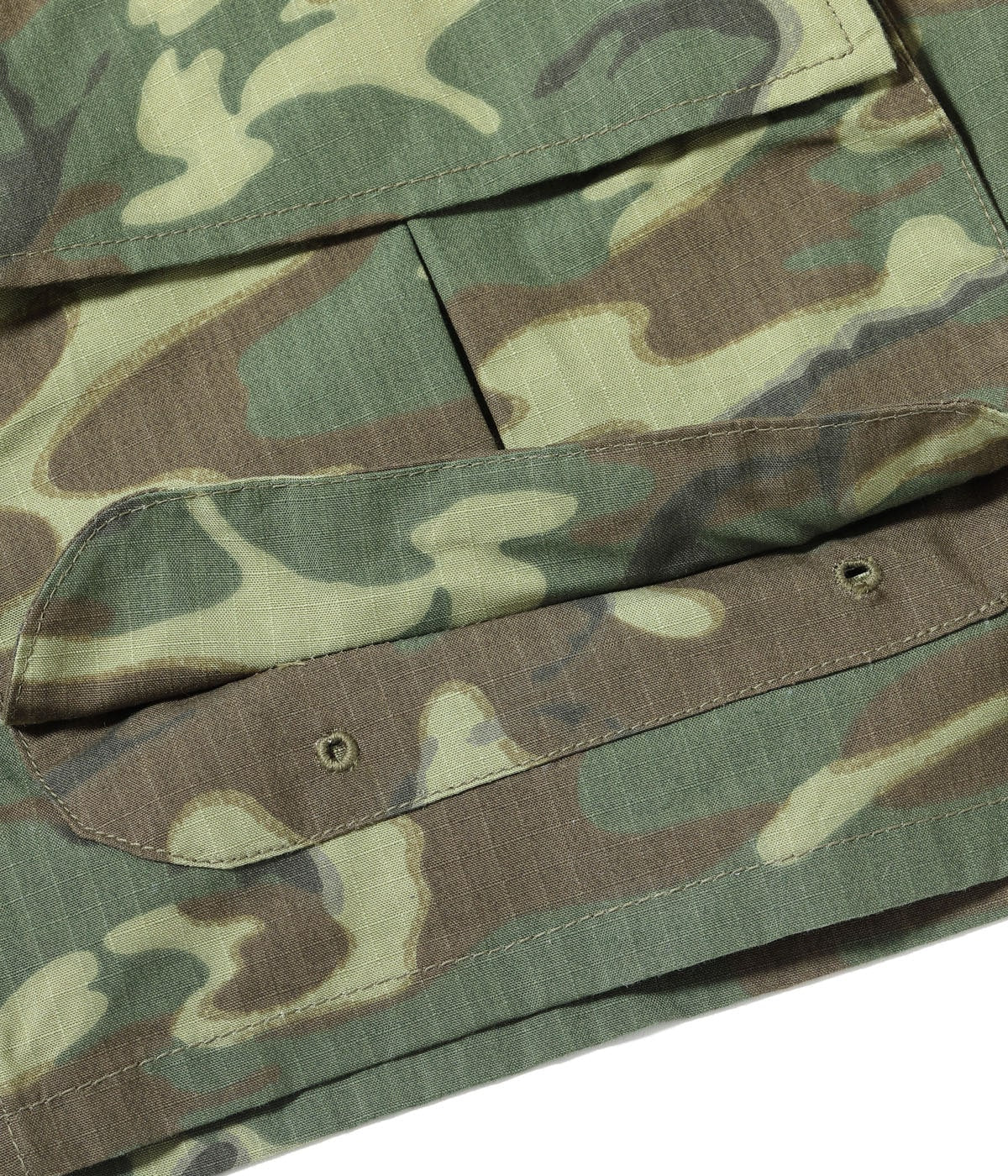 BR15691 COAT MAN'S CAMOUFLAGE COTTON WIND RESISTANT POPLIN CLASS 2 - CAMOUFLAGE