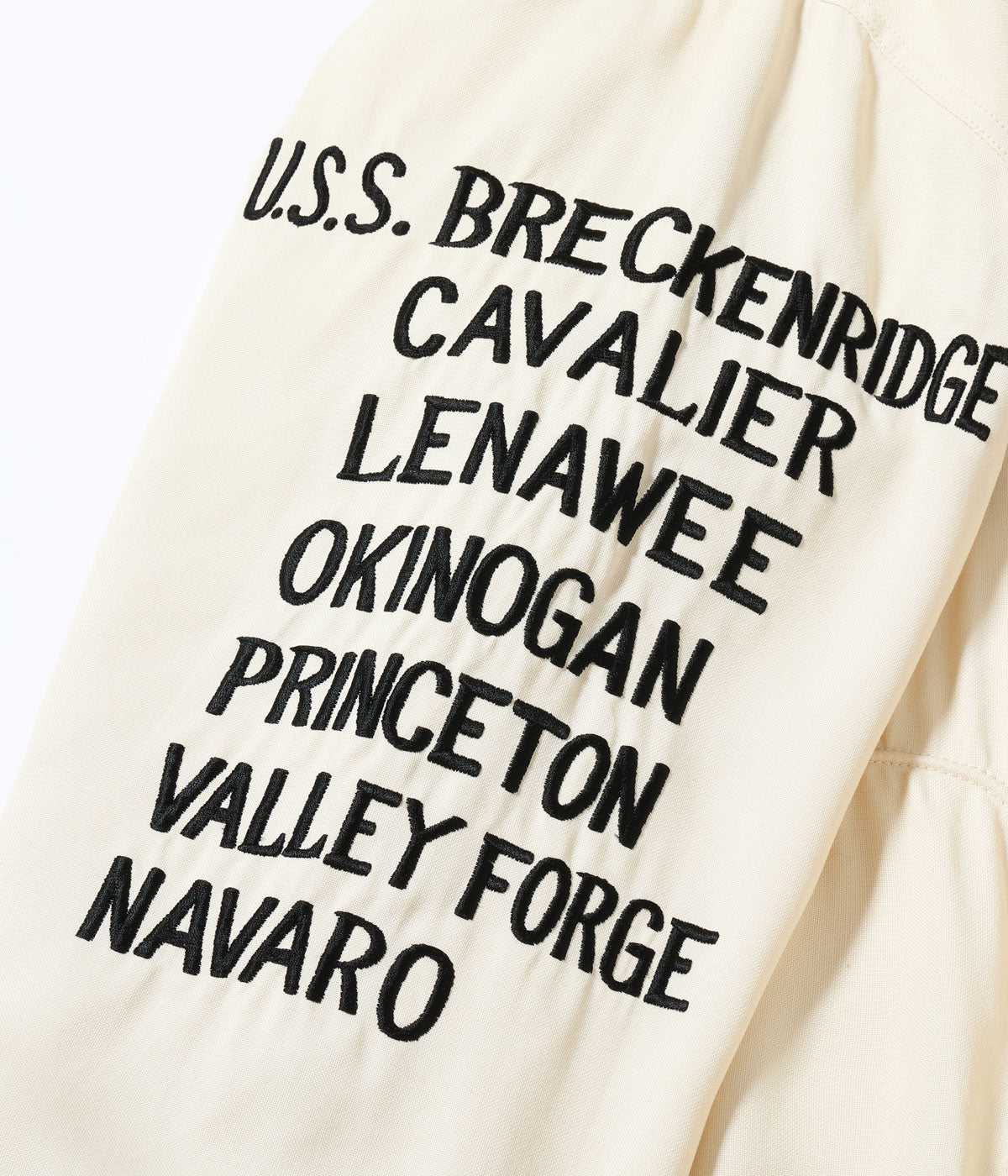 BR15715 TOUR JACKET “U.S. MARINE CORPS 3rd MARINE EXPEDITIONARY BRIGADE” - OFF WHITE