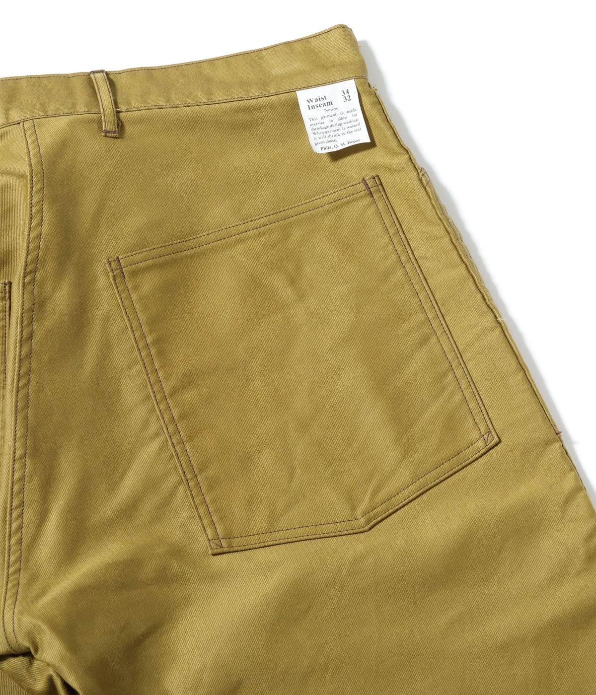 BR42597 AVIATION ASSOCIATES JUNGLE CLOTH ARMY WORKING TROUSERS - KHAKI