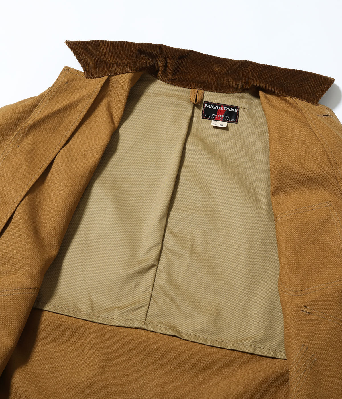 SC15834 FICTION ROMANCE 13oz. BROWN DUCK HUNTING JACKET - BROWN