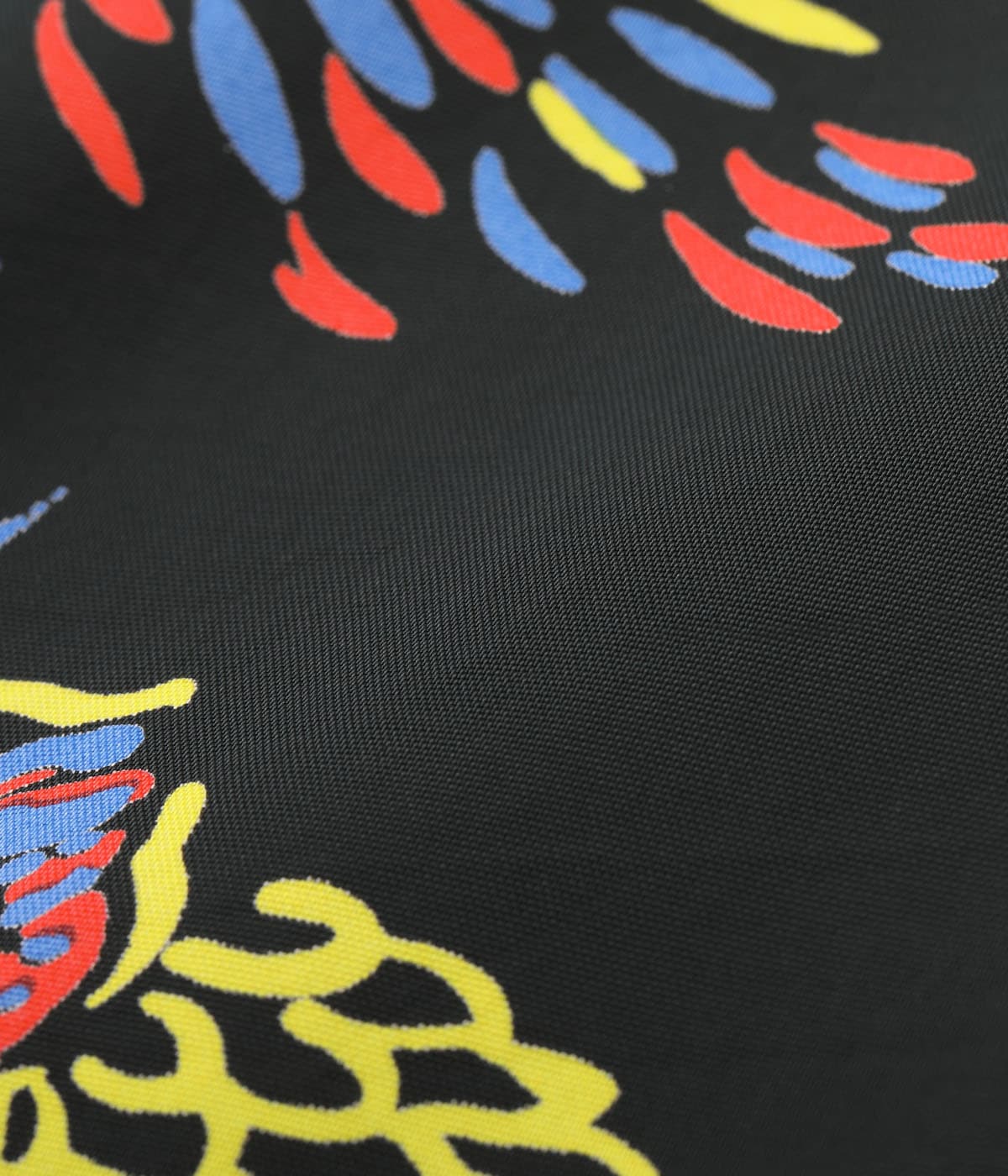 SS39626 RAYON HAWAIIAN SHIRT “TROPICAL FISH” - BLACK