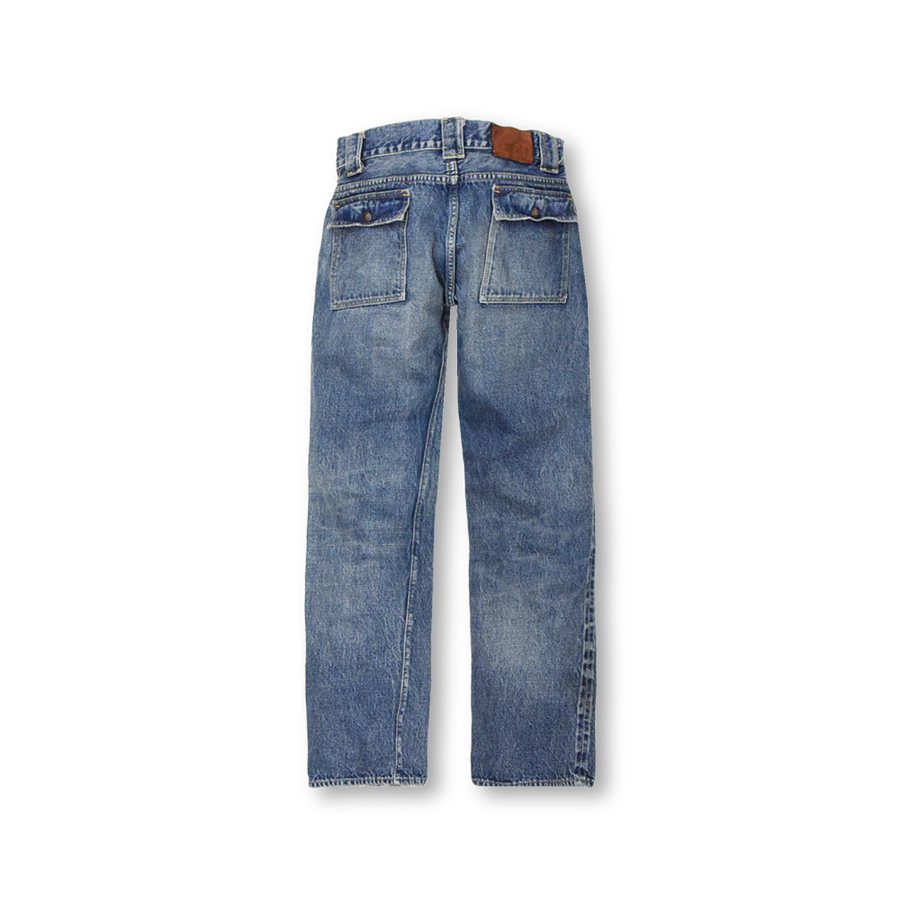 1341-1246 Bush Pants ”Dartford” - INDIGO