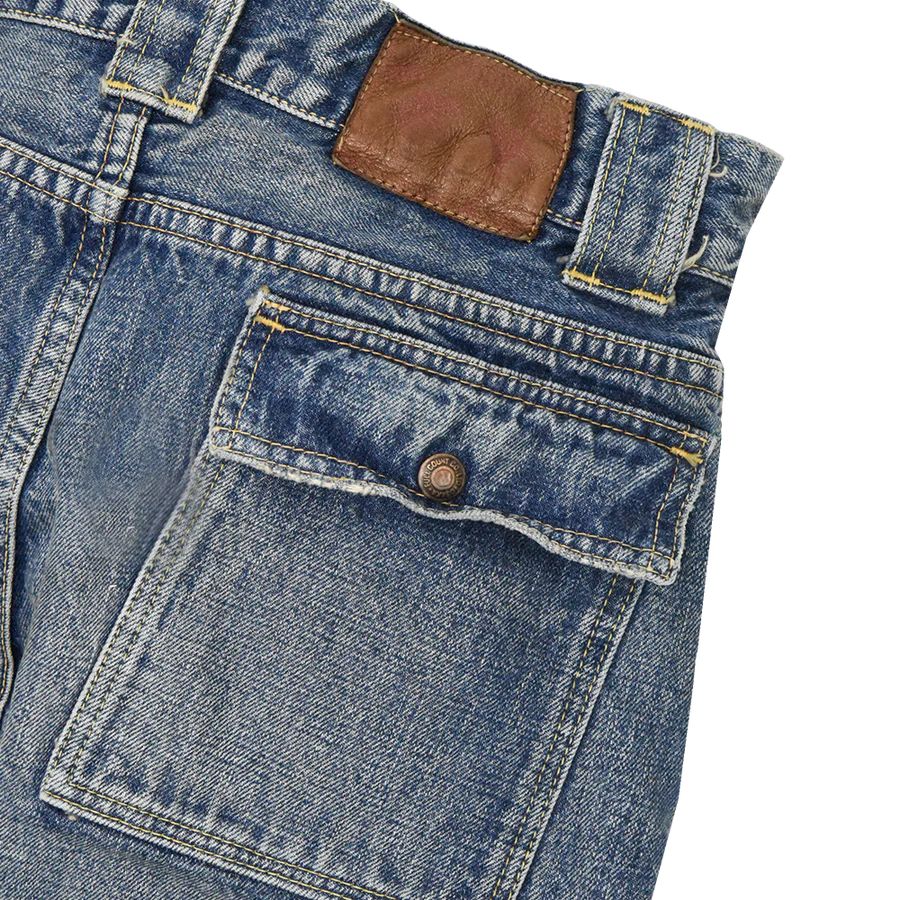 1341-1246 Bush Pants ”Dartford” - INDIGO