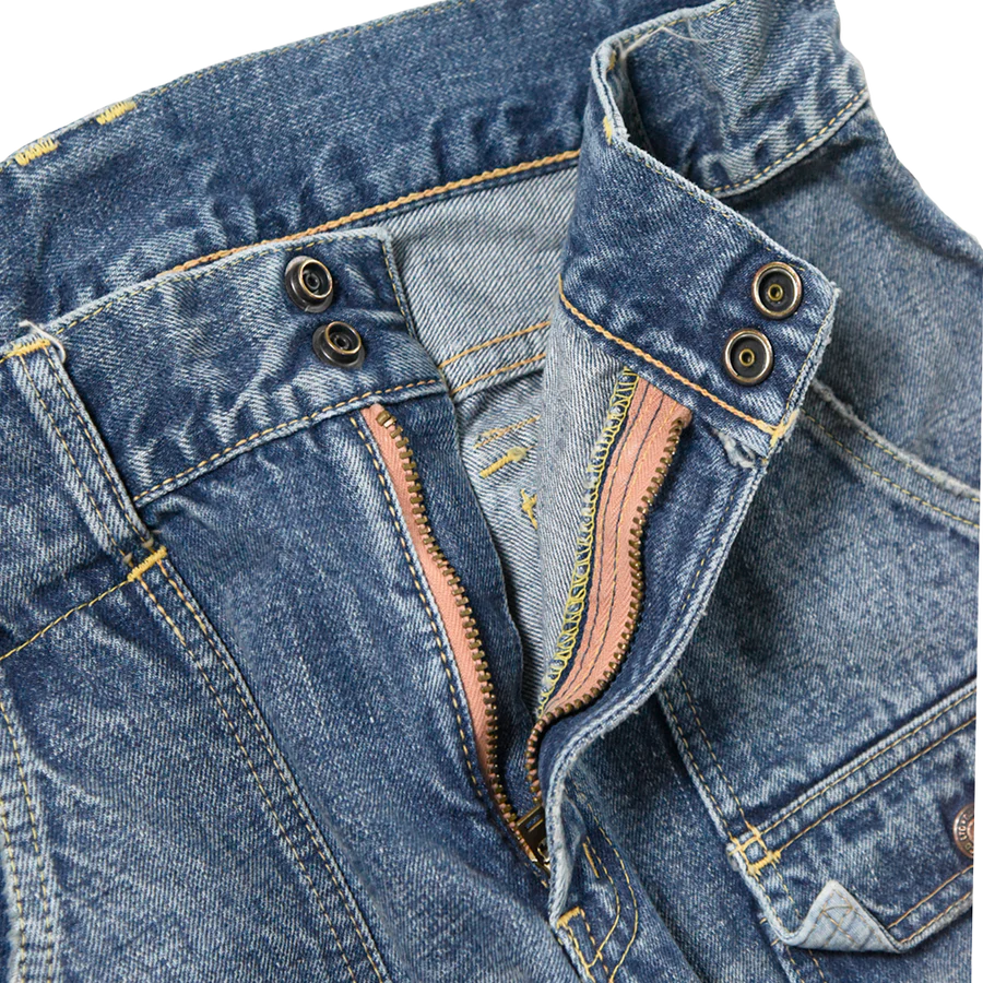 1341-1246 Bush Pants ”Dartford” - INDIGO