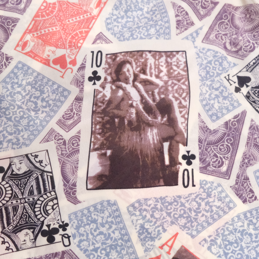 1262 HAWAIIAN PLAYING CARDS - GREY