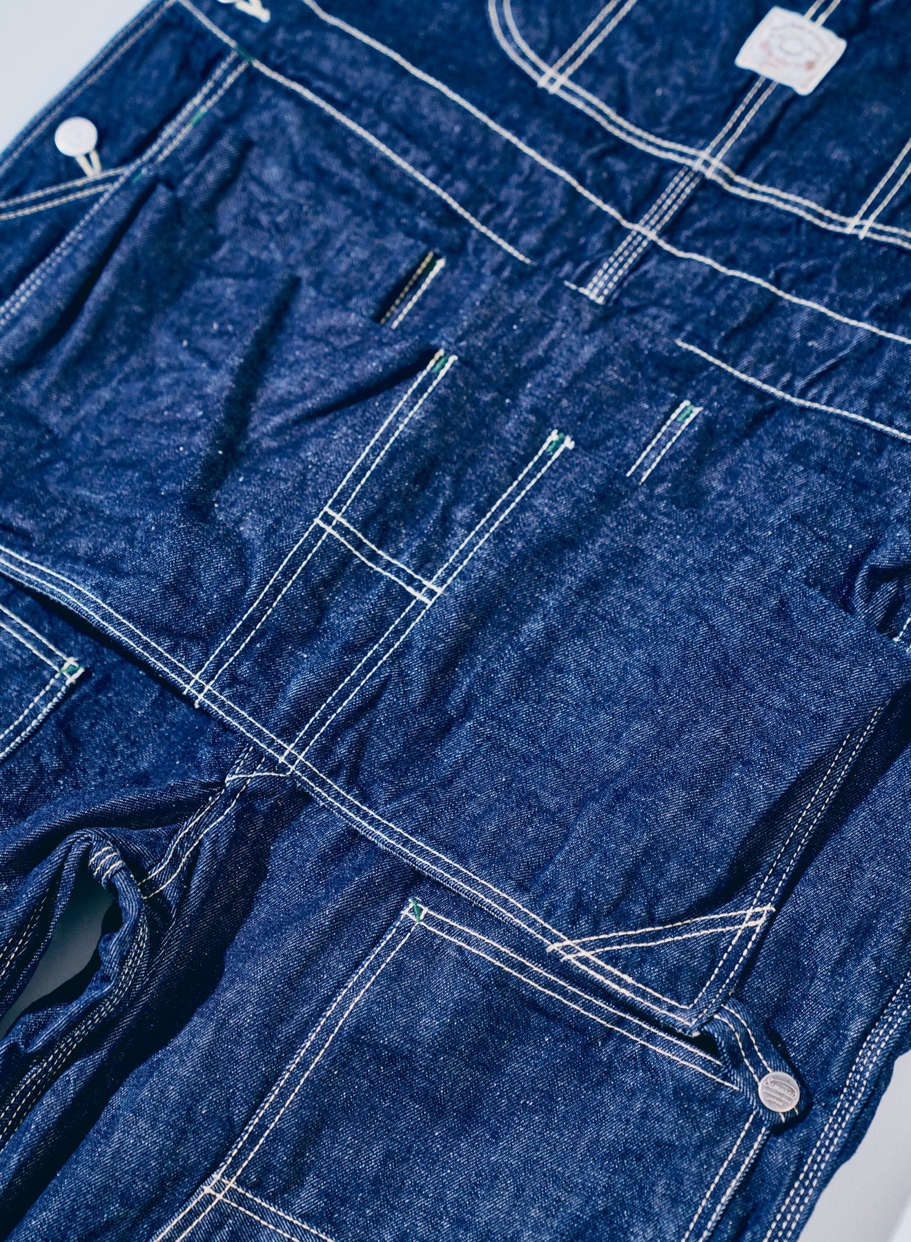 SJOVAL-SC01 Samurai Cotton Denim Overalls - INDIGO
