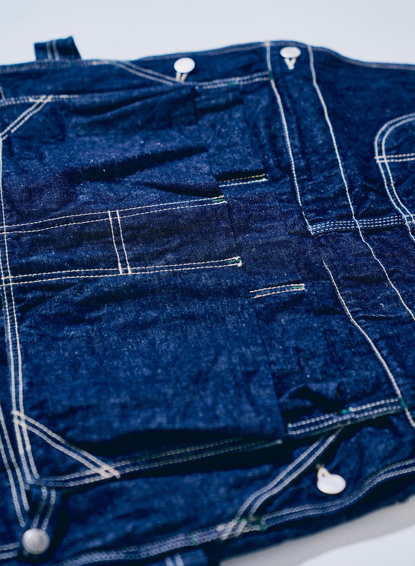 SJOVAL-SC01 Samurai Cotton Denim Overalls - INDIGO