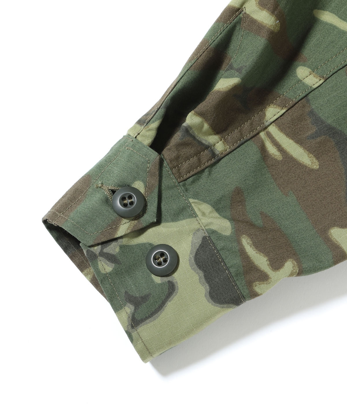 BR15691 COAT MAN'S CAMOUFLAGE COTTON WIND RESISTANT POPLIN CLASS 2 - CAMOUFLAGE