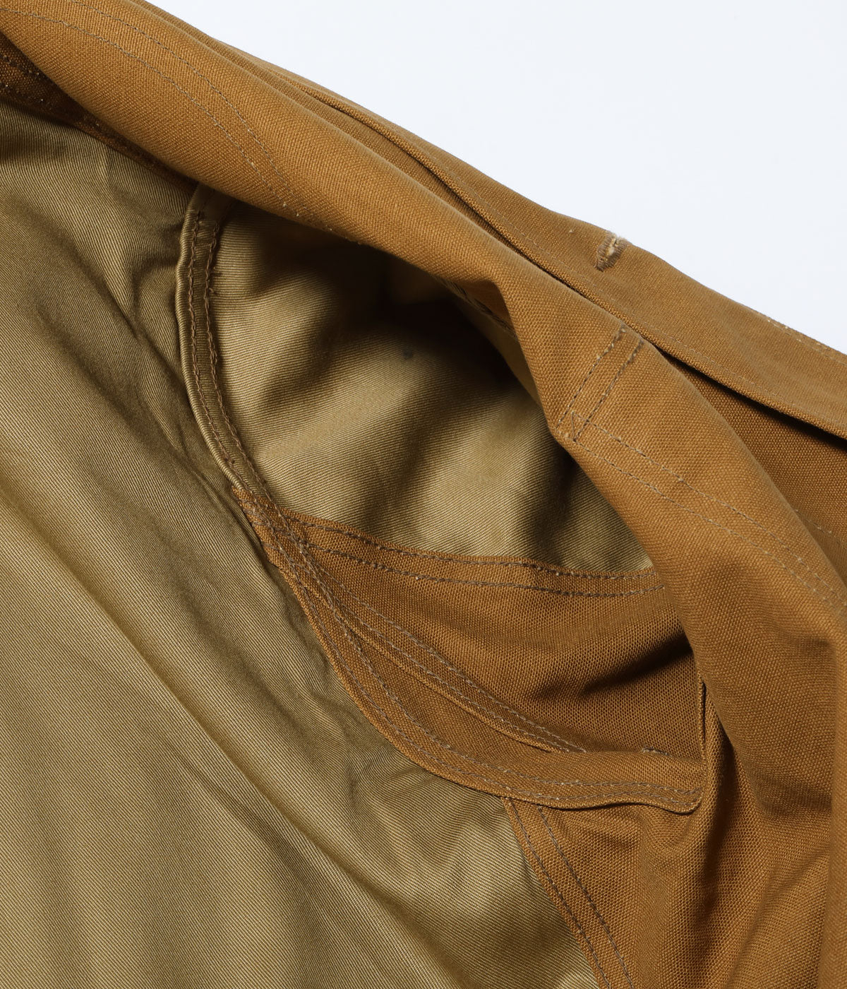 SC15834 FICTION ROMANCE 13oz. BROWN DUCK HUNTING JACKET - BROWN