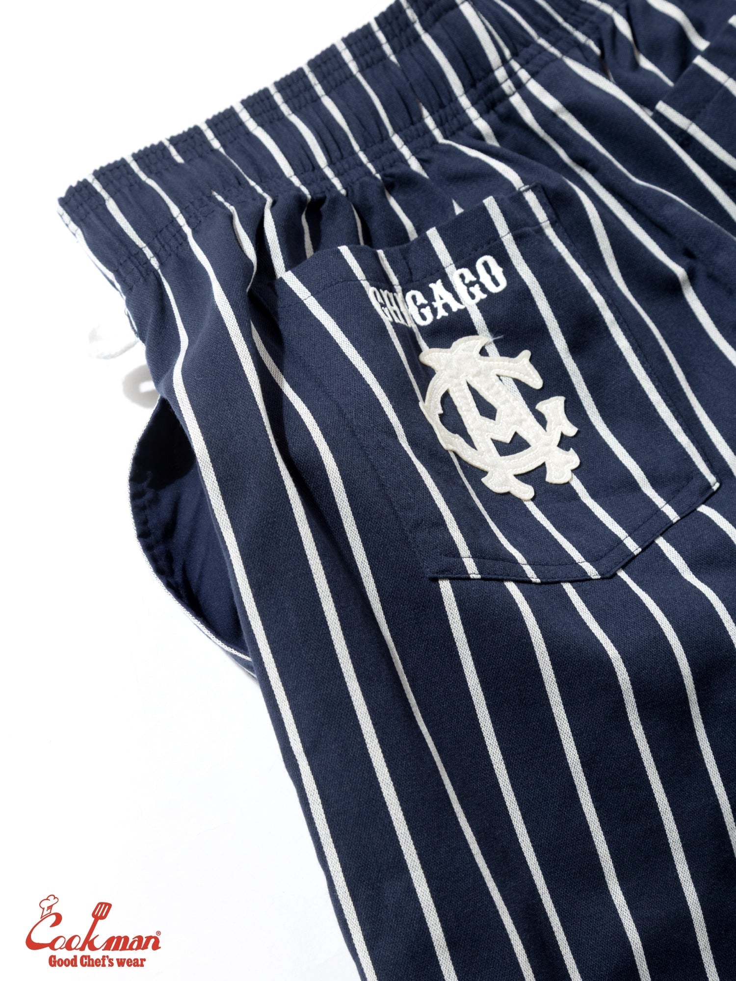 CHEF PANTS SEMIWIDE NLBM CHICAGO AMERICAN GIANTS - NAVY
