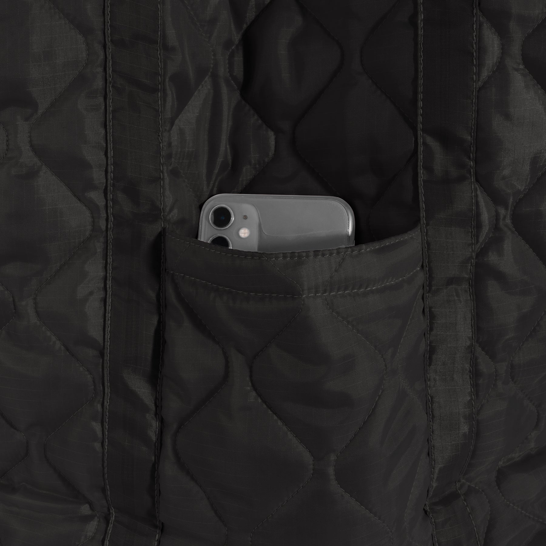 Lightweight Woobie Tote Bag - BLACK