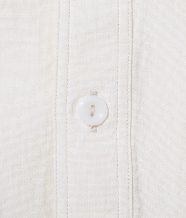 BR35857 WHITE CHAMBRAY WORK SHIRT (SHORT SLEEVE) - OFF WHITE